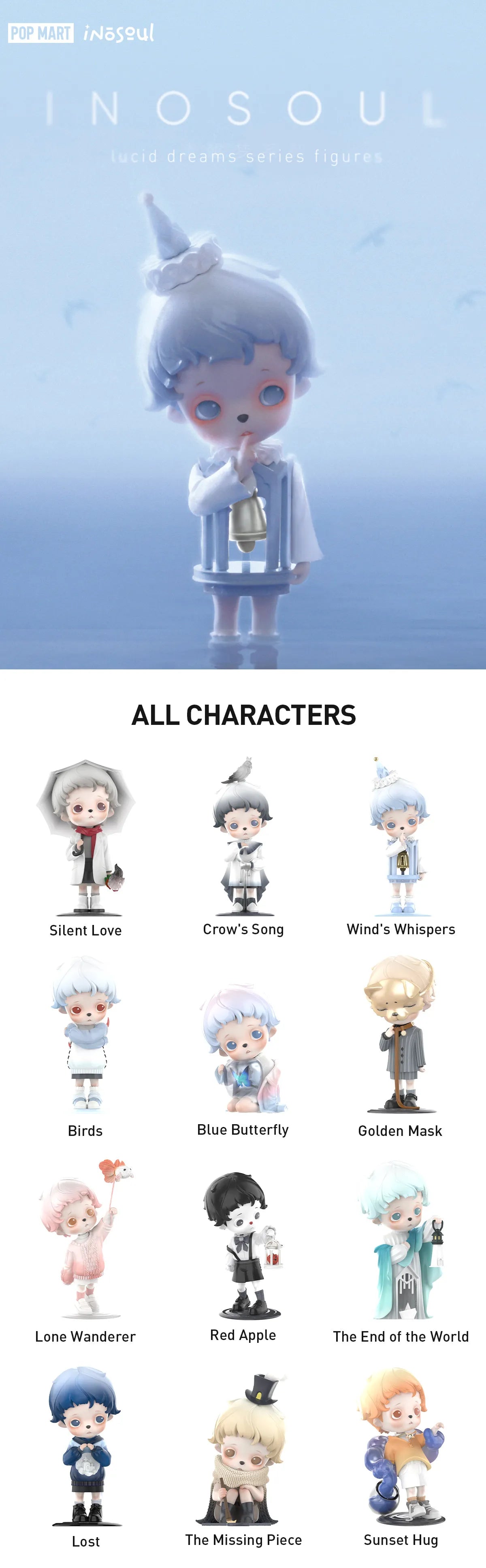 Inosoul's Lucid Dreams Series Figures Blind Box For Age 15+
