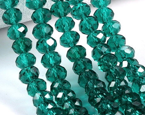 Glass faceted clear beads crystal imitation beads for DIY Keyring and Accessories for ages 15+