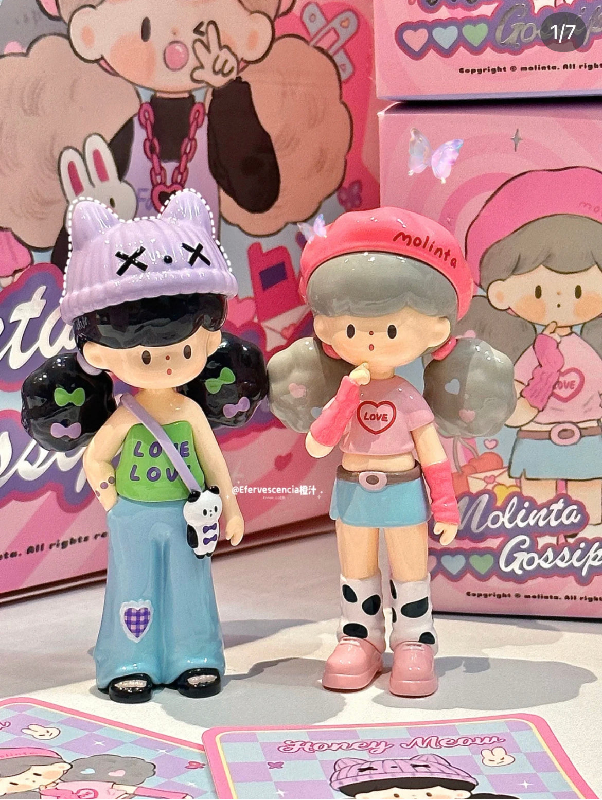 (discontinued) F.UN Molinta Vol.5 Gossip Club Blind Box Doll for age 15+
