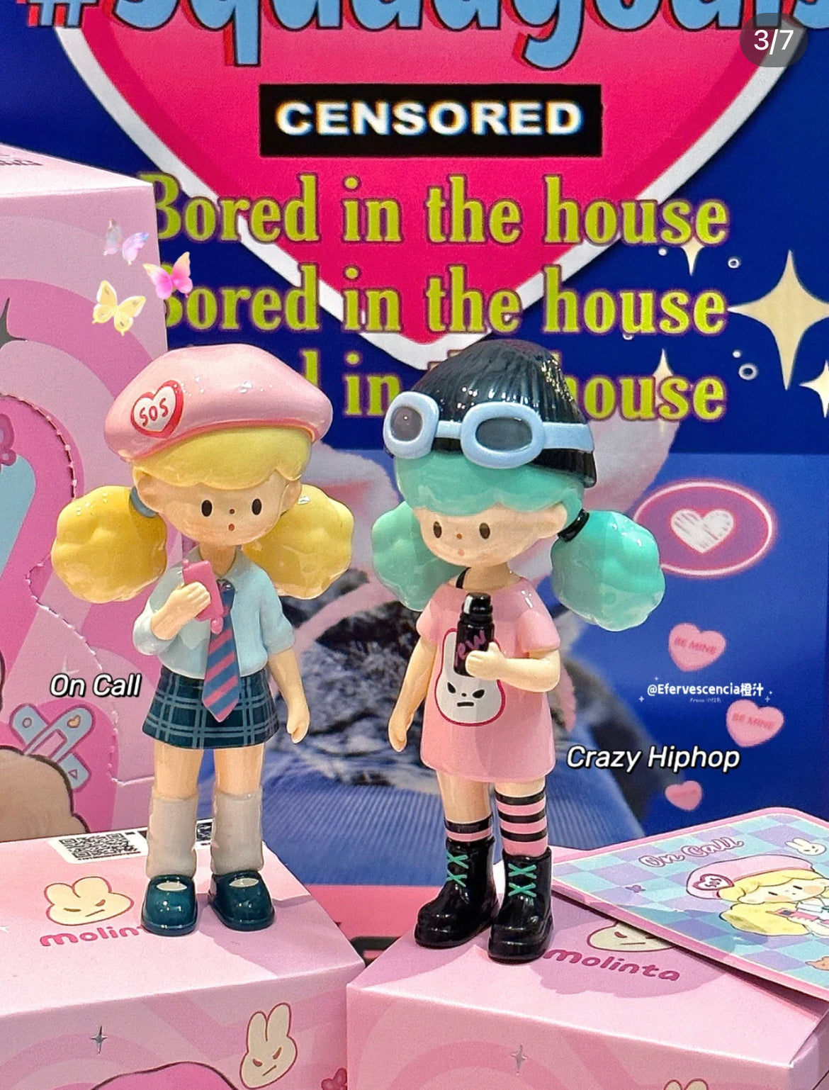 (discontinued) F.UN Molinta Vol.5 Gossip Club Blind Box Doll for age 15+