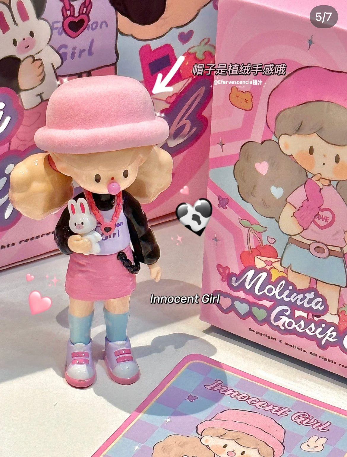 (discontinued) F.UN Molinta Vol.5 Gossip Club Blind Box Doll for age 15+