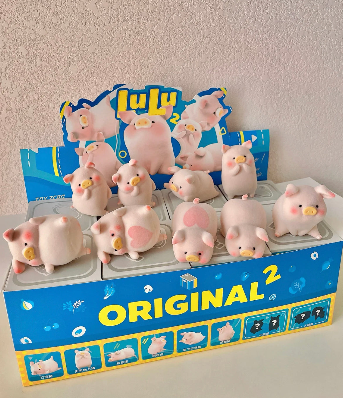 (discontinued) 52Toys Lulu pig original vol.2 series bbox figurine doll for age 15+