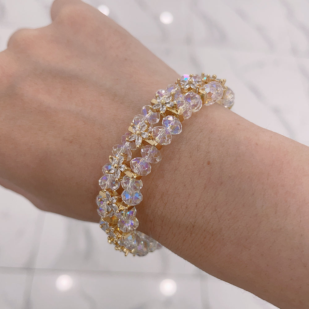 Finished Version Swarovski bracelet (double-row) for woman