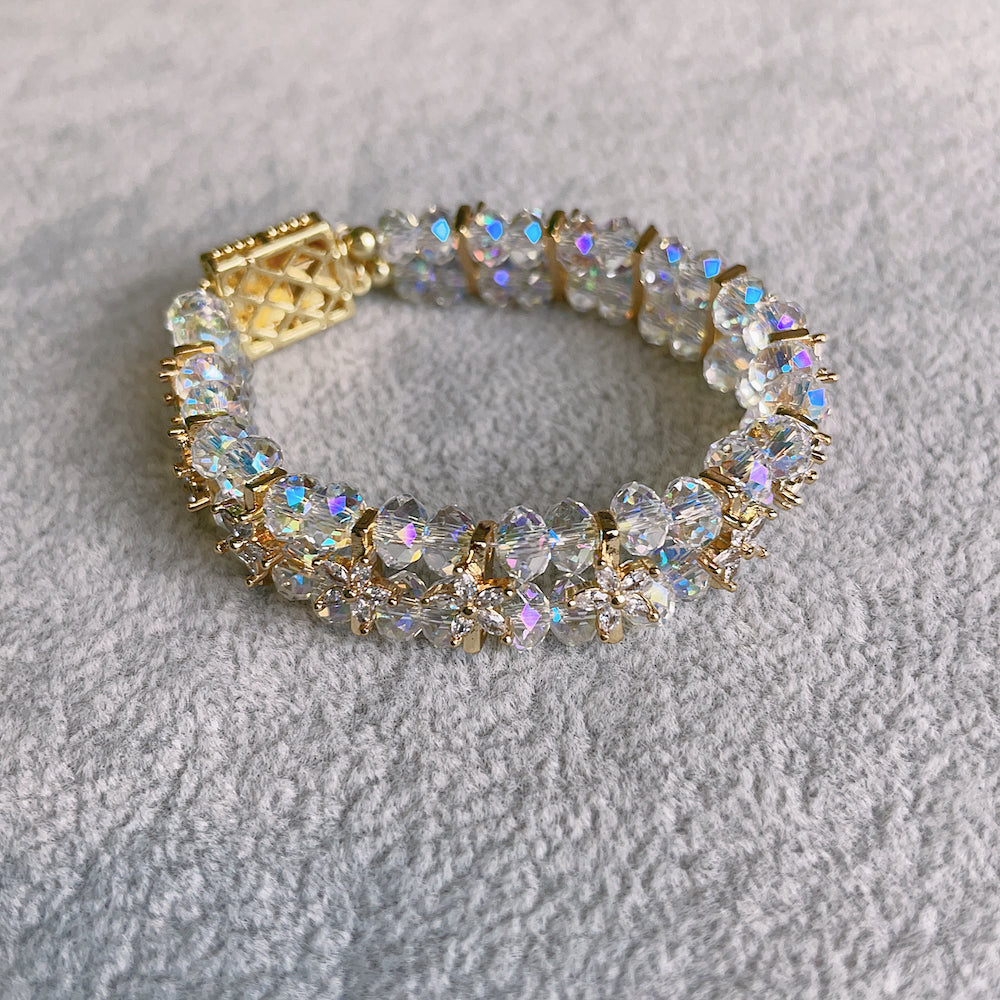 Finished Version Swarovski bracelet (double-row) for woman