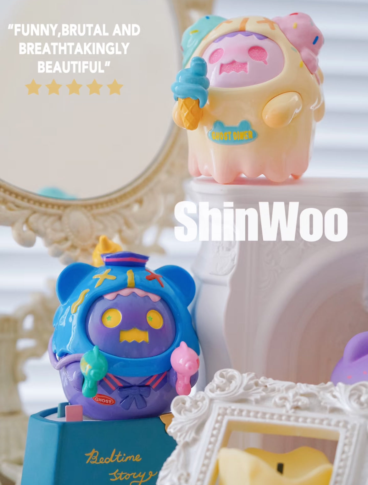 (New) F.UN Shinwoo Strange Ghost Dinner Series Blind Box Doll for ages 15+