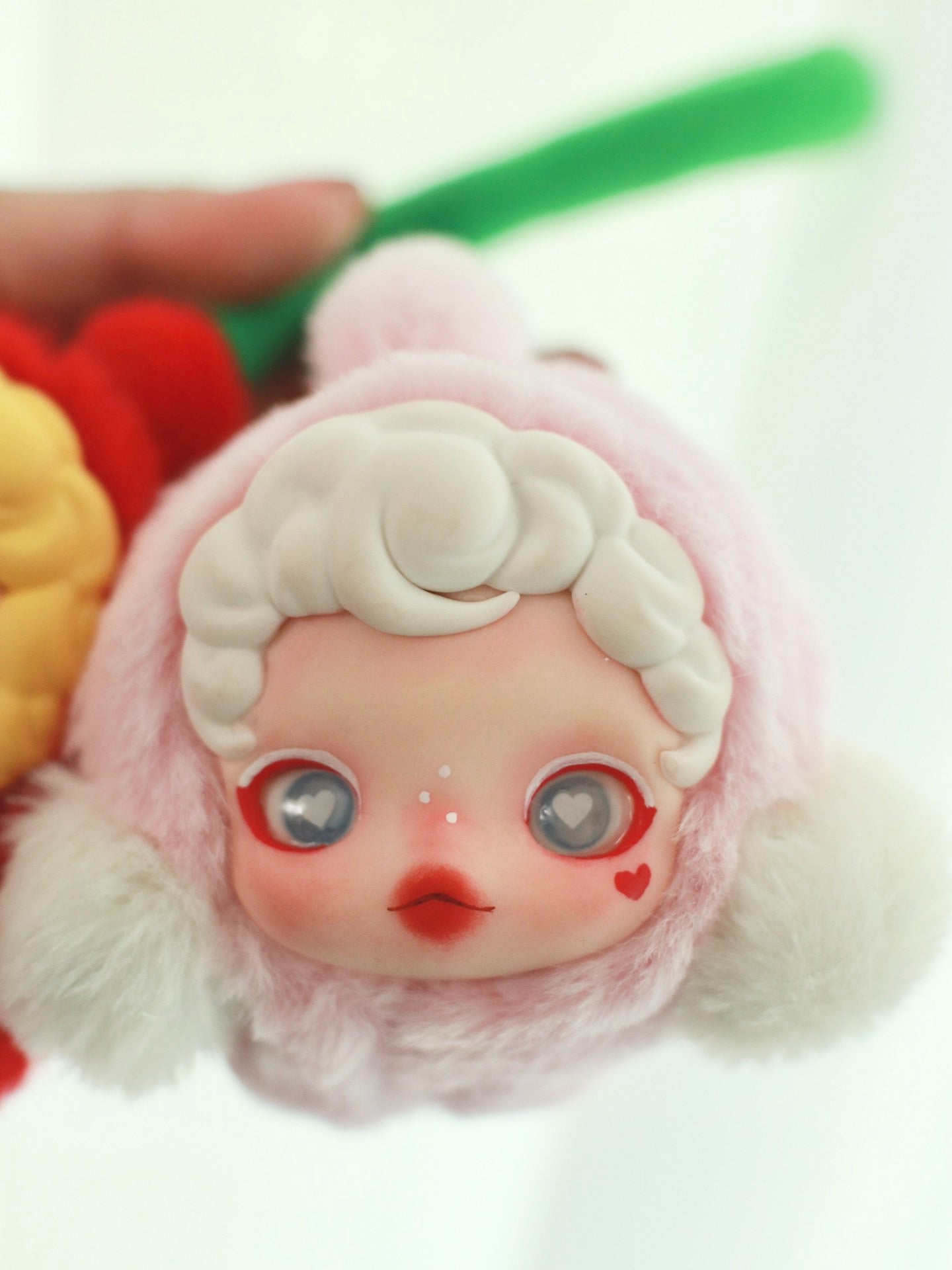 (preorder) Handmade Skull Panda Plushie Craft