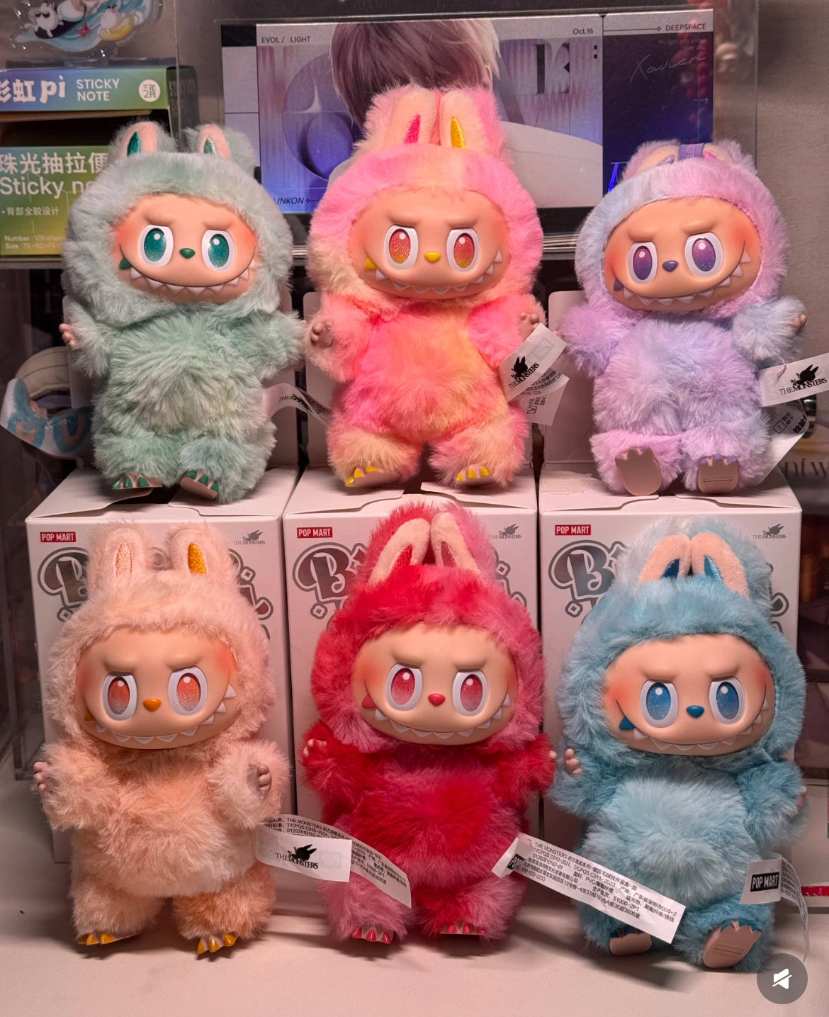 (preorder) Vol.3 Labubu The Monsters Big Into Energy Plush Pendant Blind Box For Age 15+