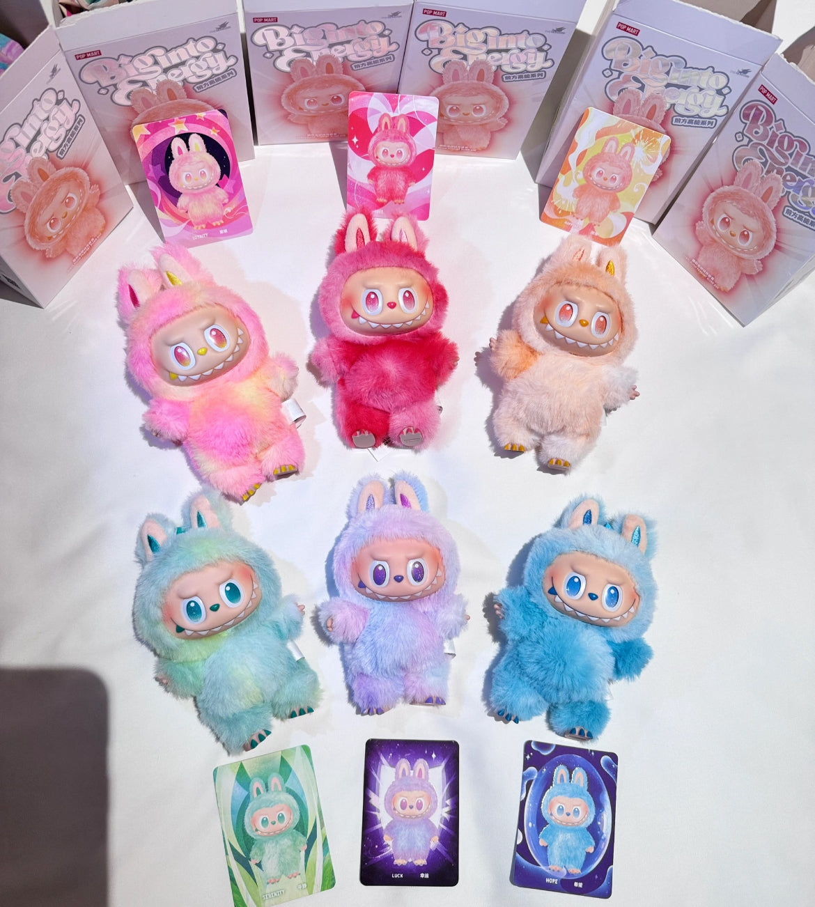 (preorder) Vol.3 Labubu The Monsters Big Into Energy Plush Pendant Blind Box For Age 15+