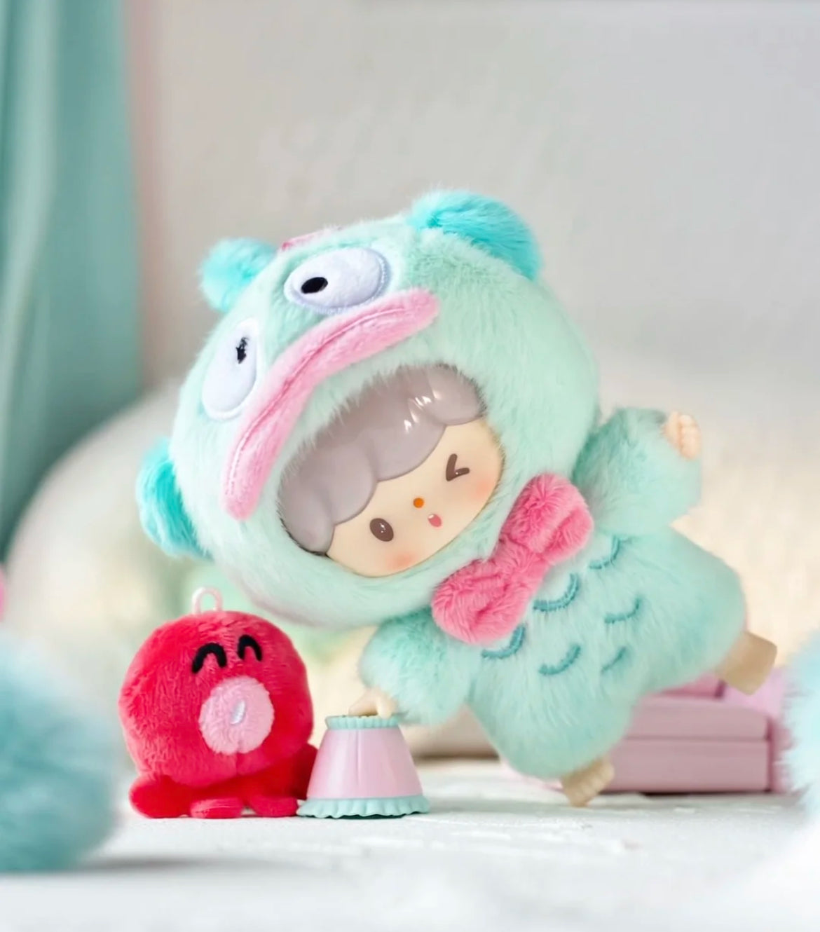 ZZOTOM X Sanrio Love-leagure Buddies Series Plushie Blind Box Doll for age 15+