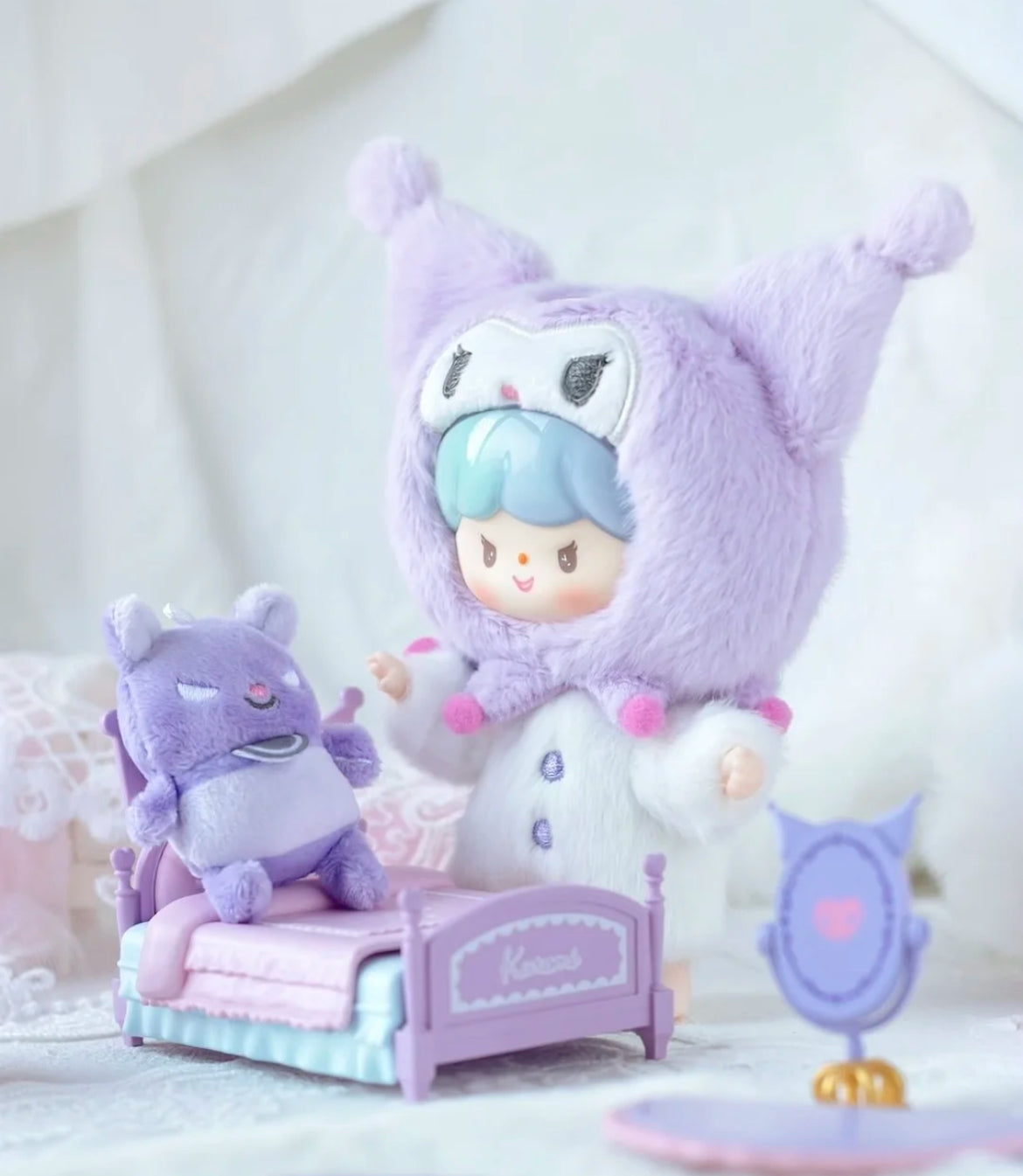 ZZOTOM X Sanrio Love-leagure Buddies Series Plushie Blind Box Doll for age 15+