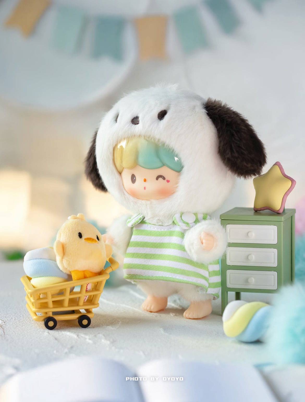 ZZOTOM X Sanrio Love-leagure Buddies Series Plushie Blind Box Doll for age 15+