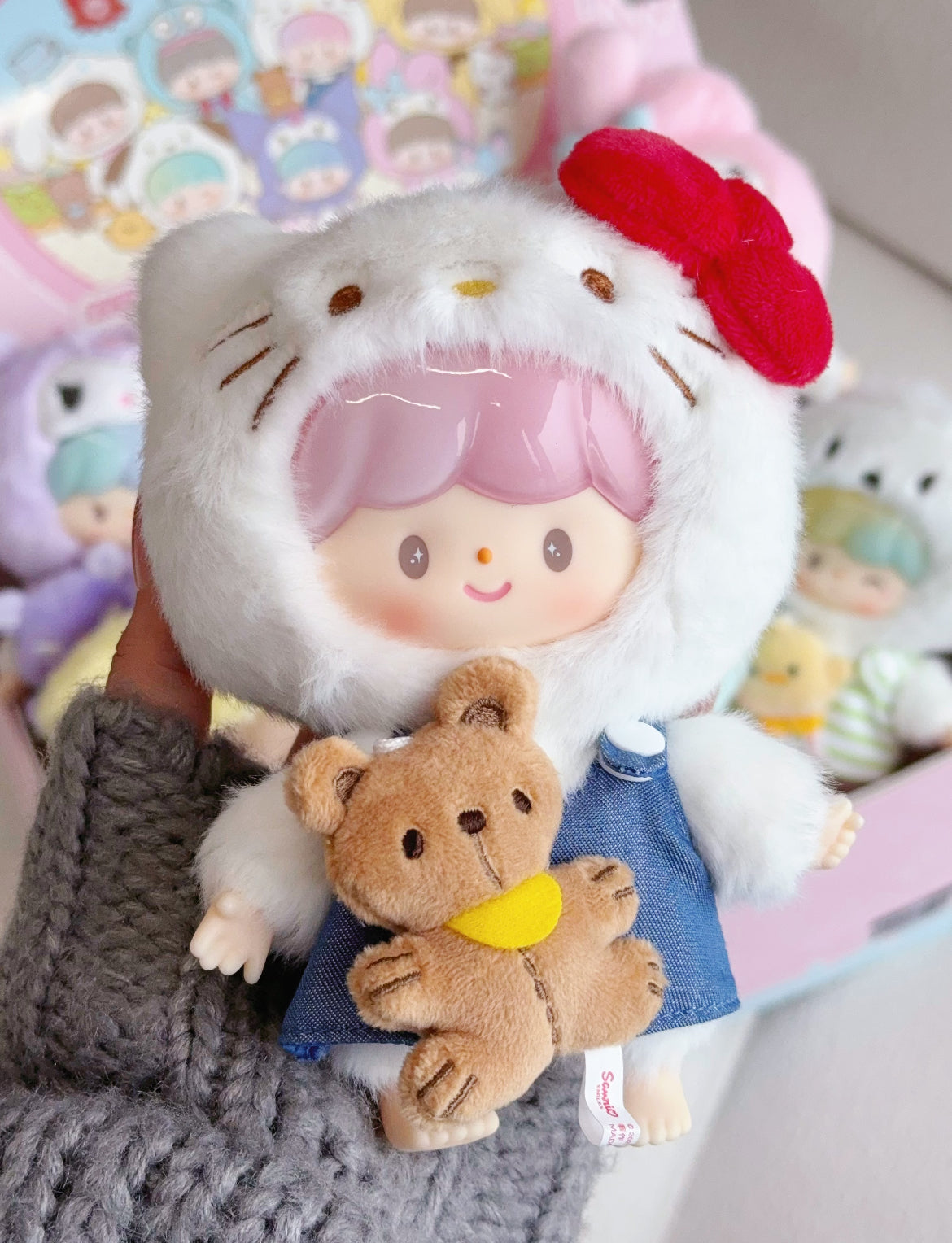 ZZOTOM X Sanrio Love-leagure Buddies Series Plushie Blind Box Doll for age 15+