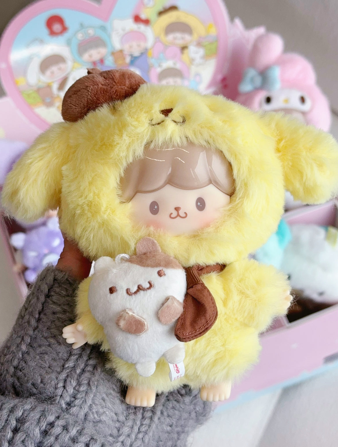 ZZOTOM X Sanrio Love-leagure Buddies Series Plushie Blind Box Doll for age 15+