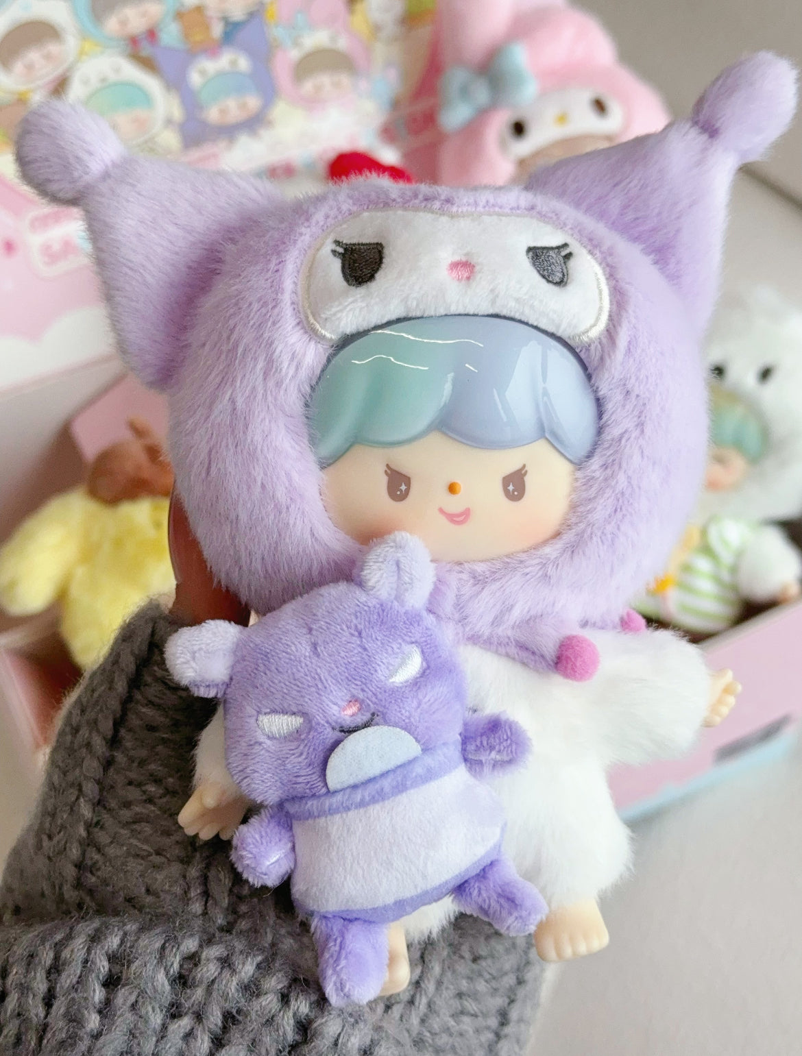 ZZOTOM X Sanrio Love-leagure Buddies Series Plushie Blind Box Doll for age 15+