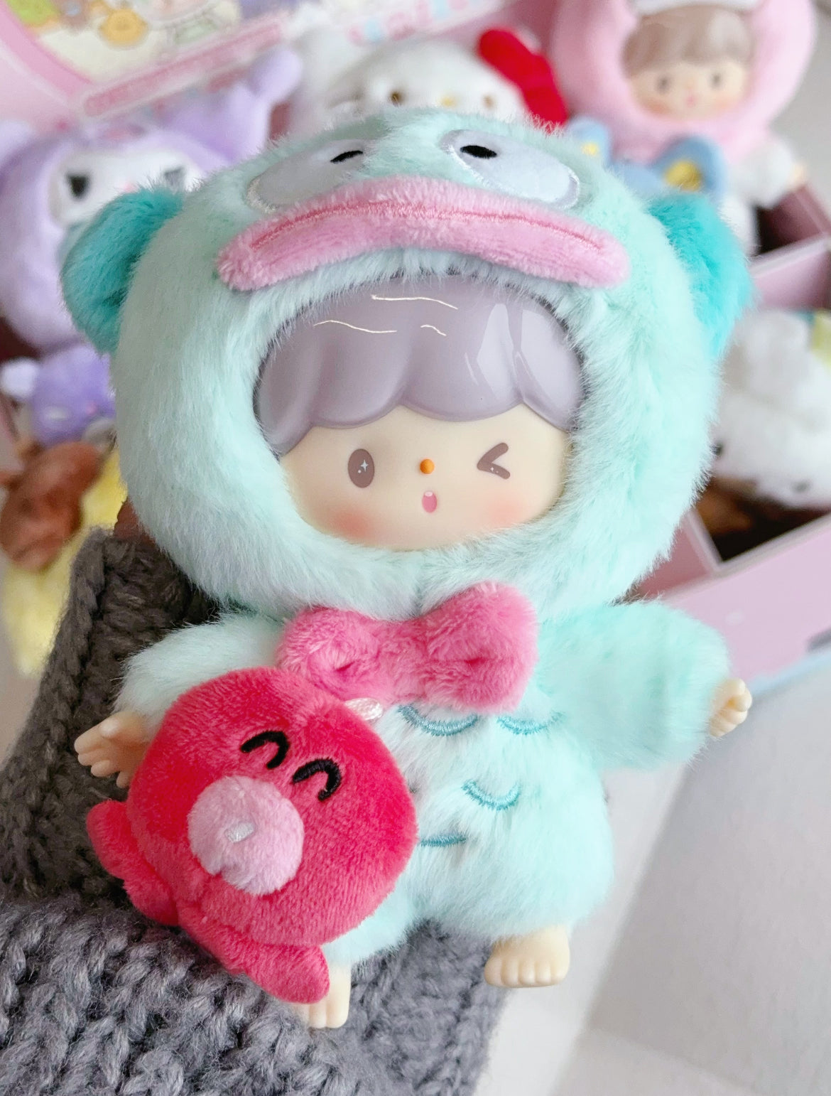 ZZOTOM X Sanrio Love-leagure Buddies Series Plushie Blind Box Doll for age 15+