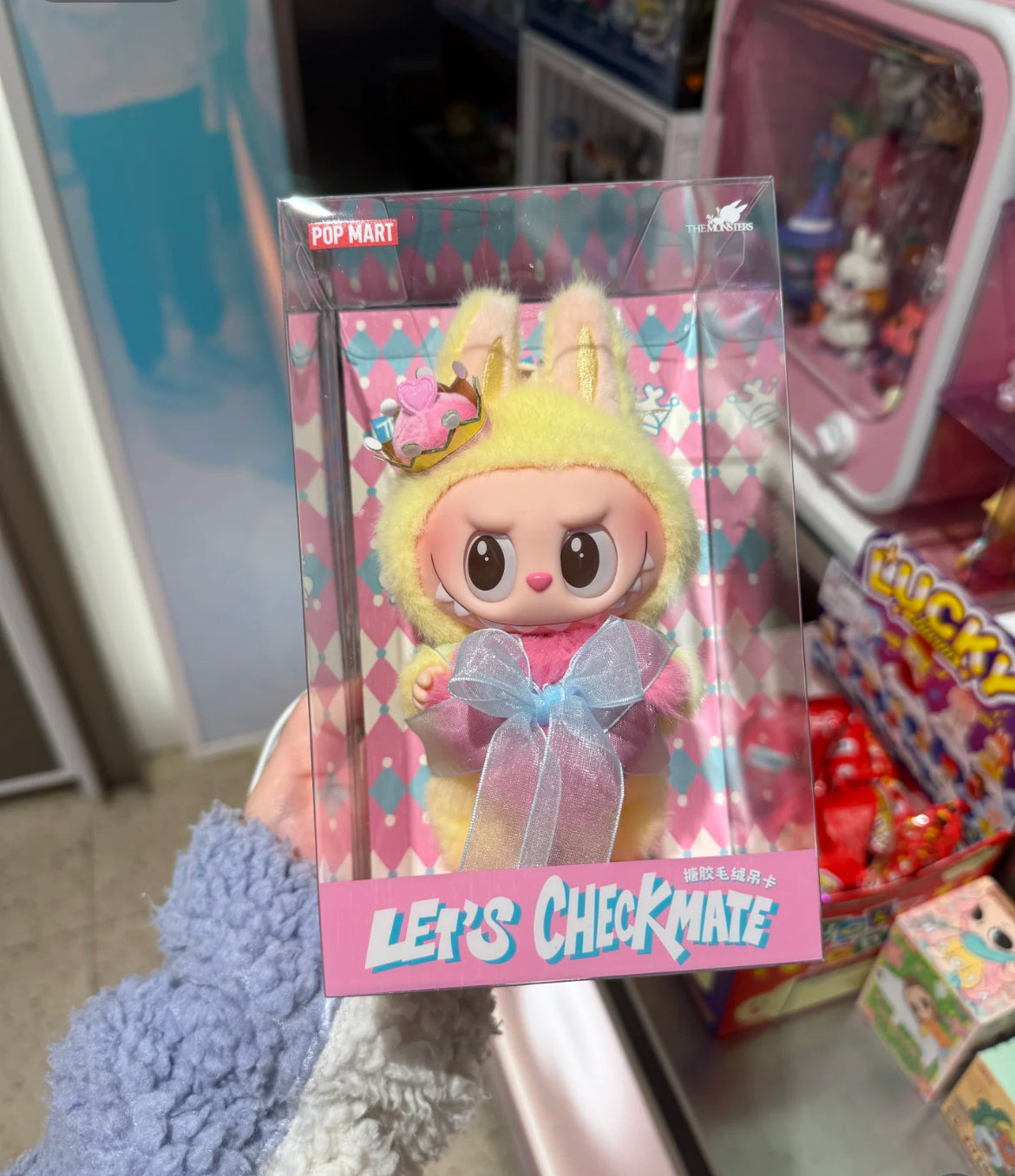 POPM Labubu Let's Check Mate Special Edition Plushie