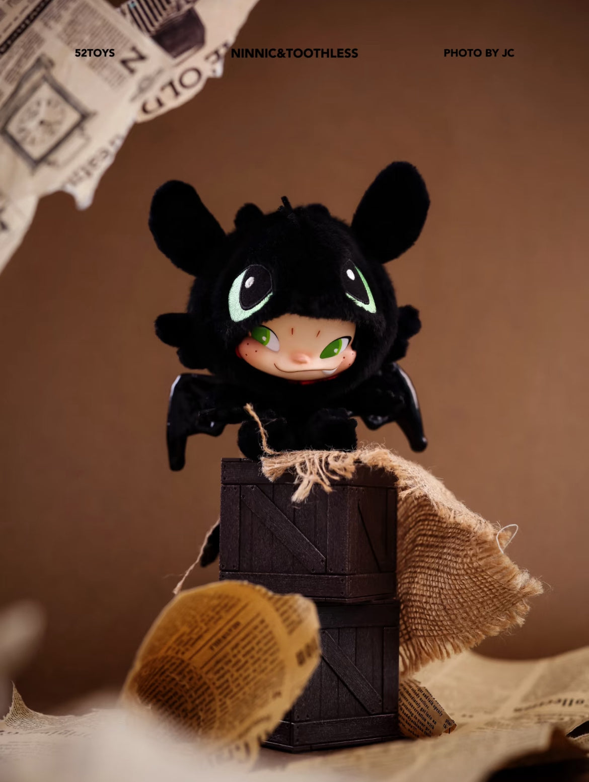 52Toys NINNIC X DRAGONS limited plushie pendant