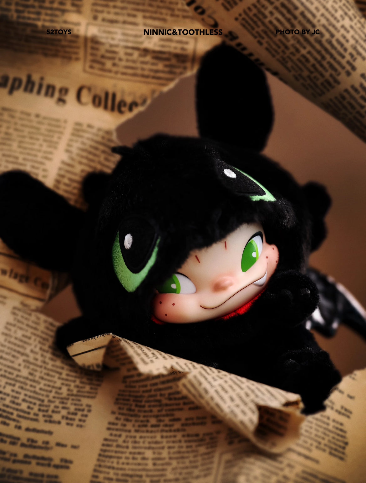 52Toys NINNIC X DRAGONS limited plushie pendant