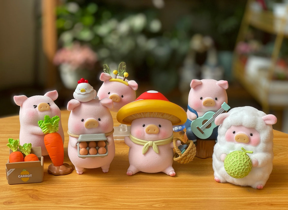 52Toys Lulu The Piggy My Sweet Farm Garden Series B Box Doll for ages 15+