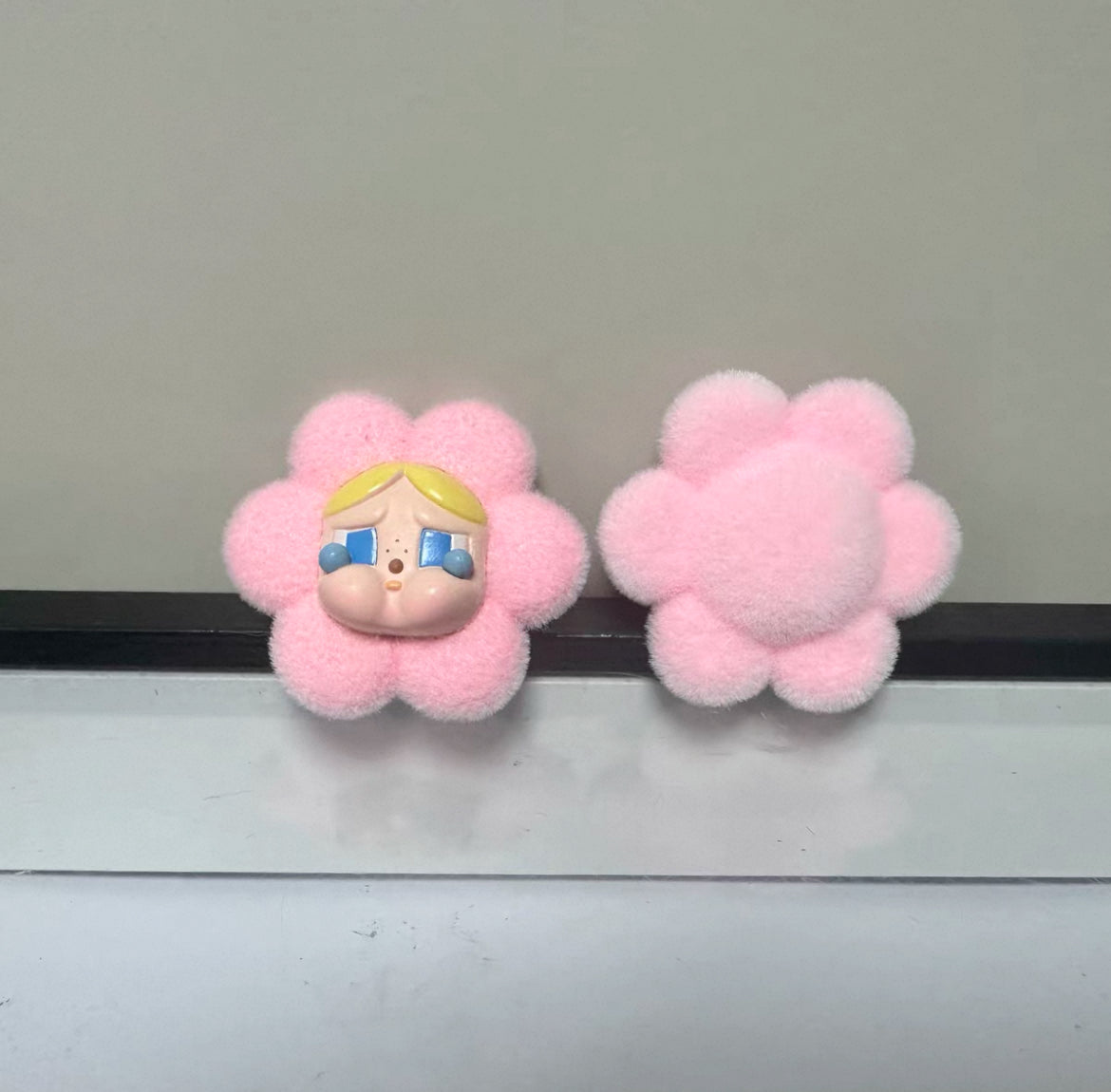 (Exclusive) LABUBU & Crybaby DIY Flocked MINI Doll 4cm