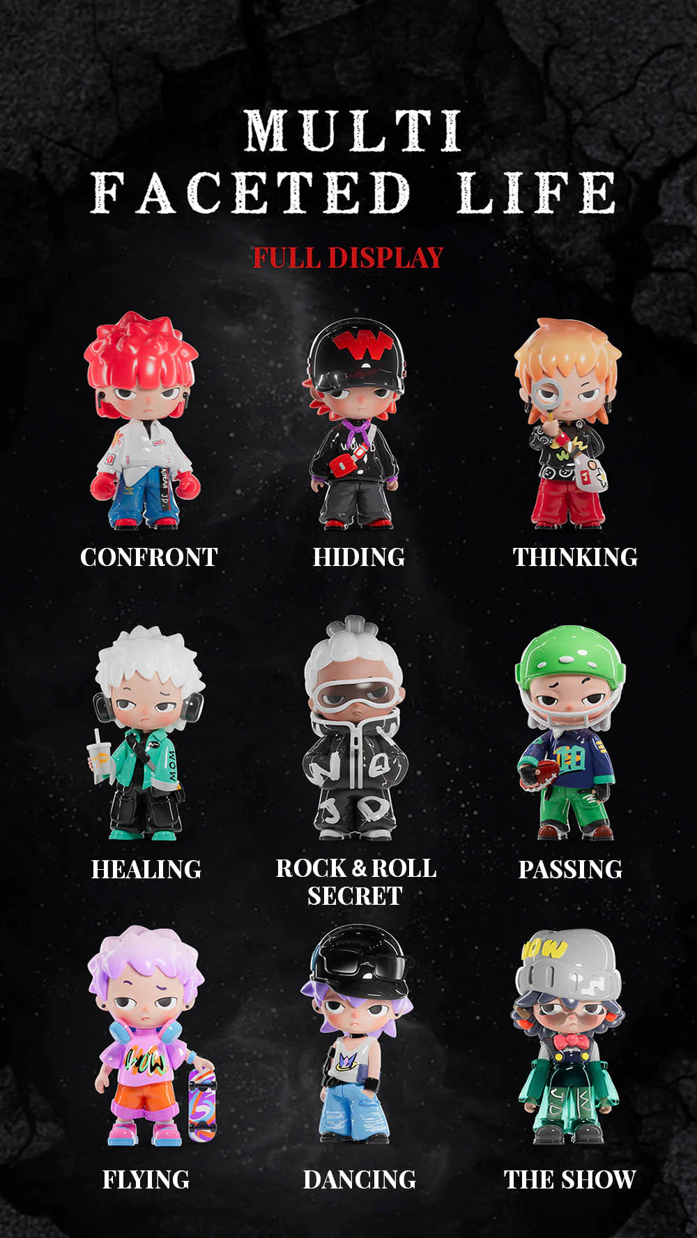 (discontinued) JD Multi Faceted Life Series Blind Box For Age 15+