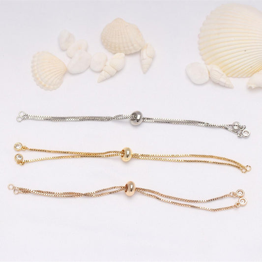 (No.7 Chain) Universal Chain Collection Adjustable Bracelet And Necklace Beading Chain