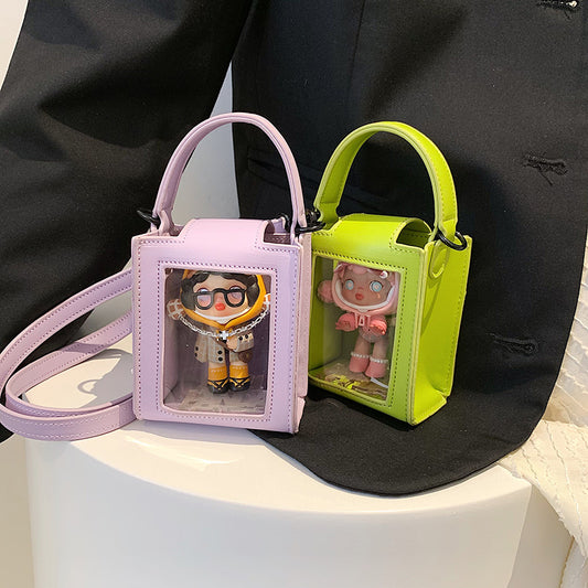 Stylish Mini bag doll carrier bag dolls, lipsticks and accessories etc