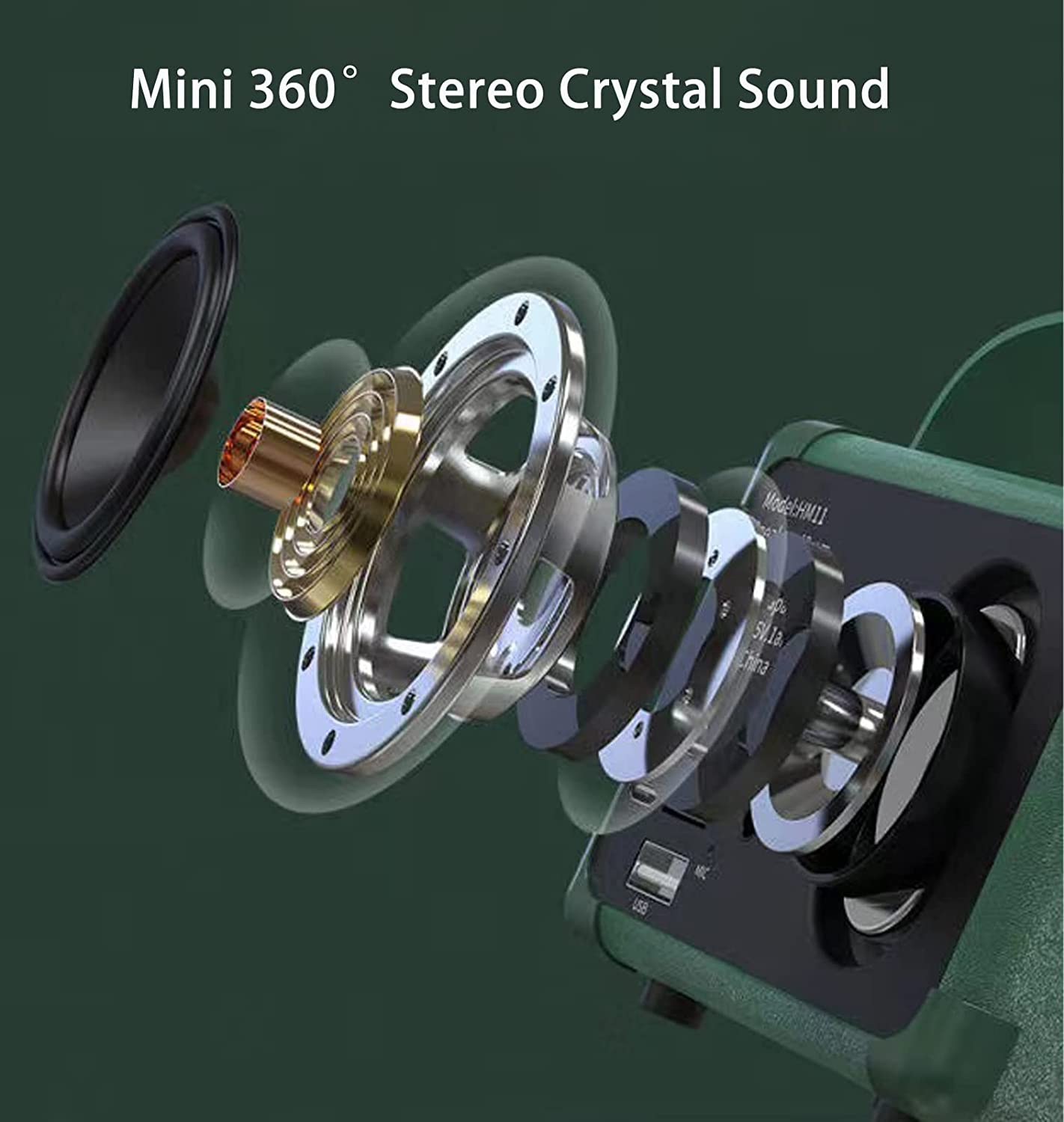 Dosmix HM11 Wireless Bluetooth Speaker for ages 15+