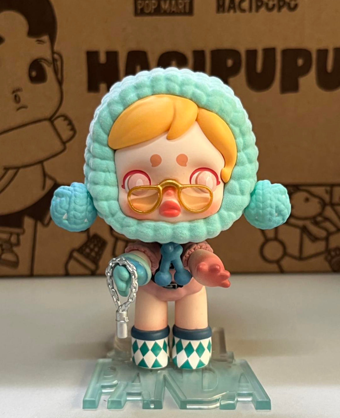 (discontinued) POP MART Skull Panda Vol.2 Hype Panda Blind Box Doll for age 15+