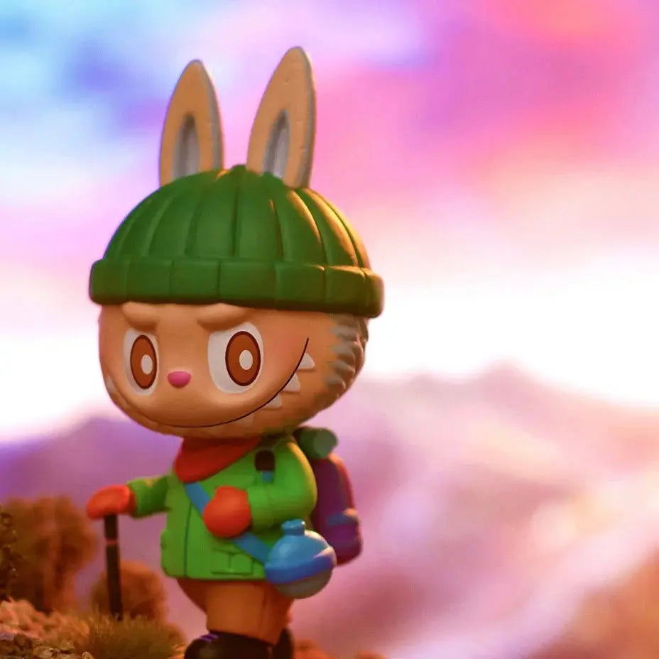 The Monster Camping Labubu Blind Box Doll littleB_s_miniworld