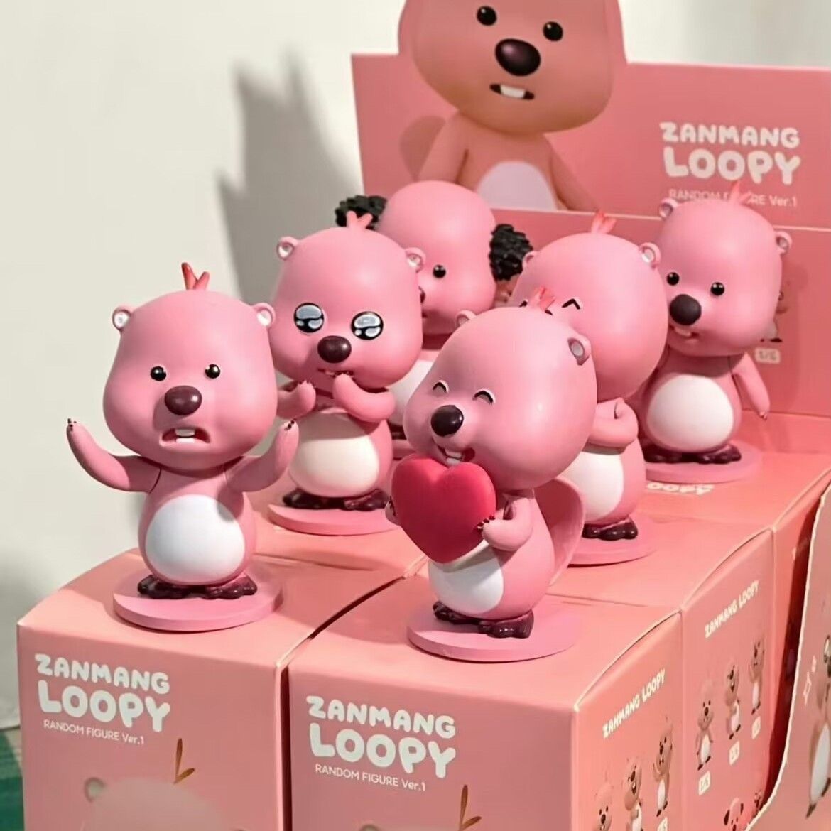 Loppy A Little Pink Beaver BlindBox Collection Multi Series