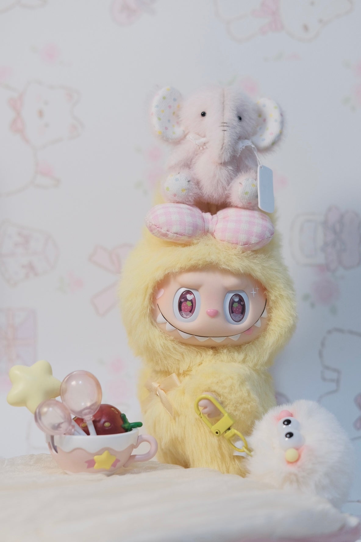 (preorder) LABUBU & ZIMOMO Redesign Doll Authentic Original labubu Modification