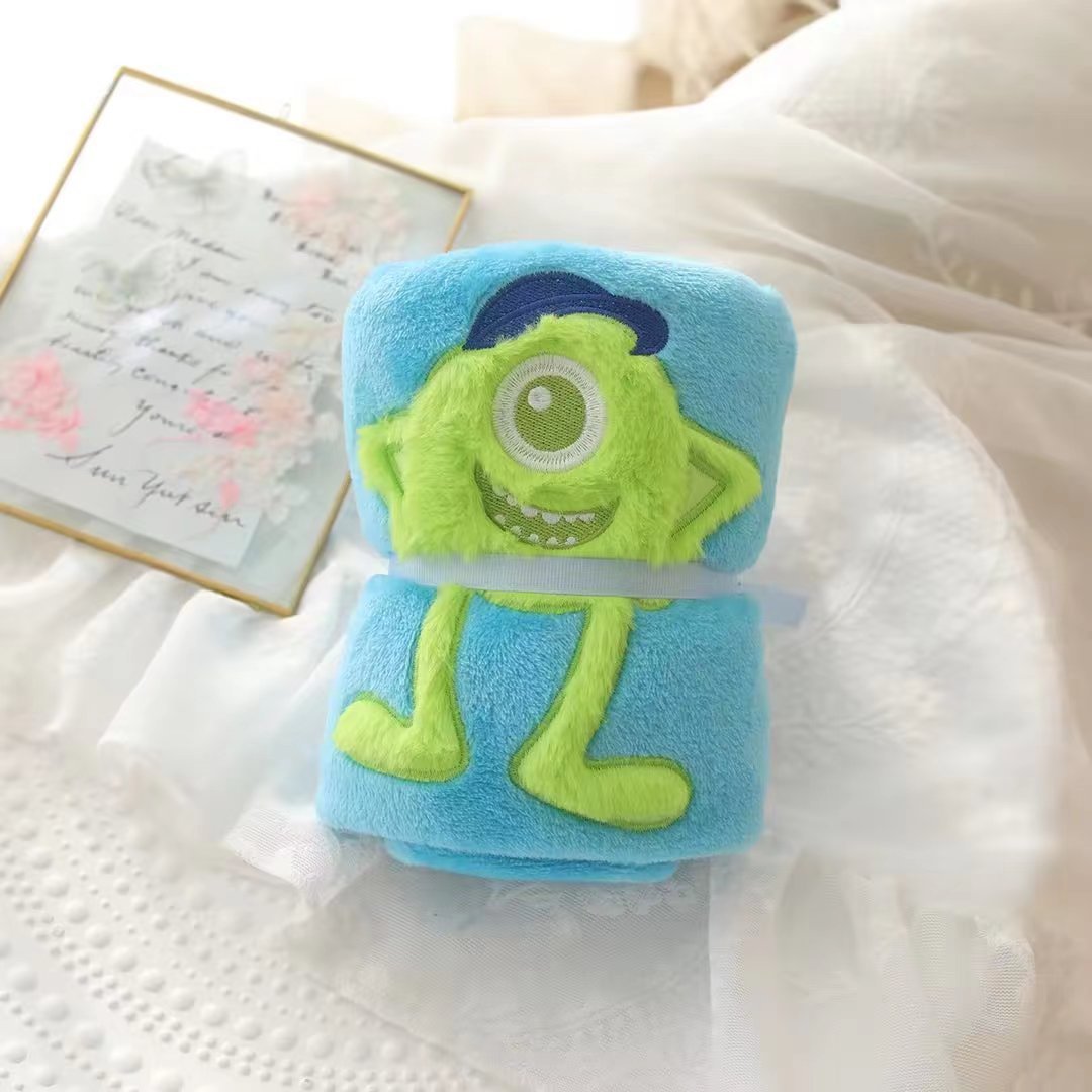 Disney Character Fuzzy Throw Blanket Baby Blanket