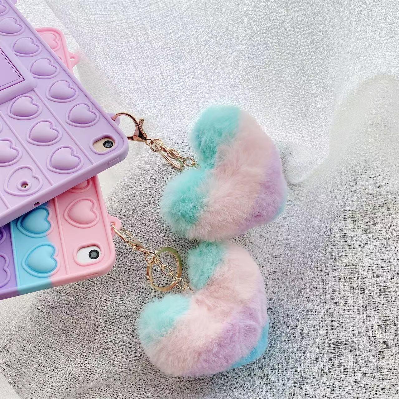 Fluffy Pompom for DIY Keyring and Accessories