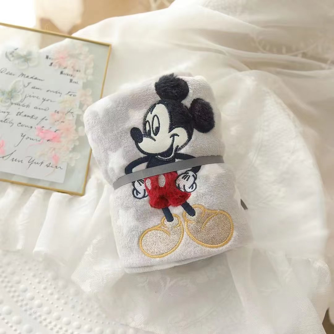 Disney Character Fuzzy Throw Blanket Baby Blanket