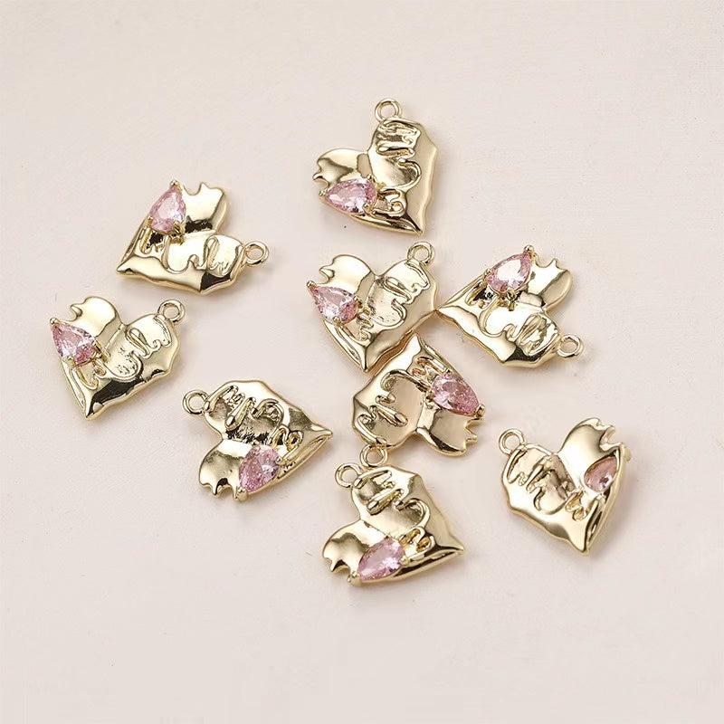 (NO.8 Pendant) Pendant & Big Spacer Beads Collection for jewelry making