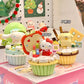 Sanrio Cupcake Building Blocks decorative doll Series Blind Box Doll for ages 15+