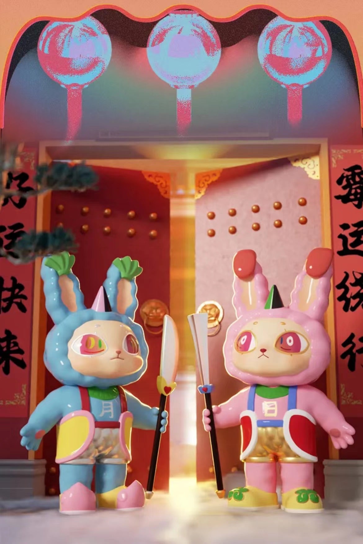 F.UN Agan Rabbit New Year Blind Box Doll for ages 15+