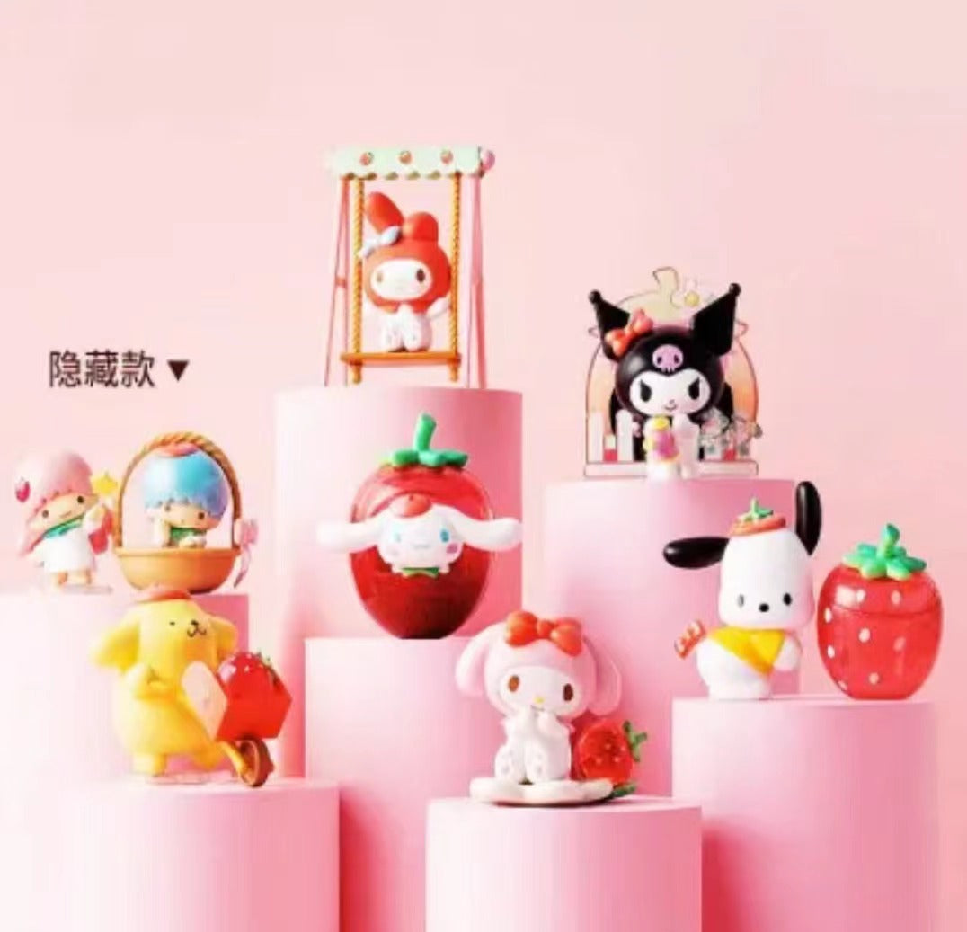 Sanrio Characters Strawberry Farm Series Blind Box Doll for ages 15+