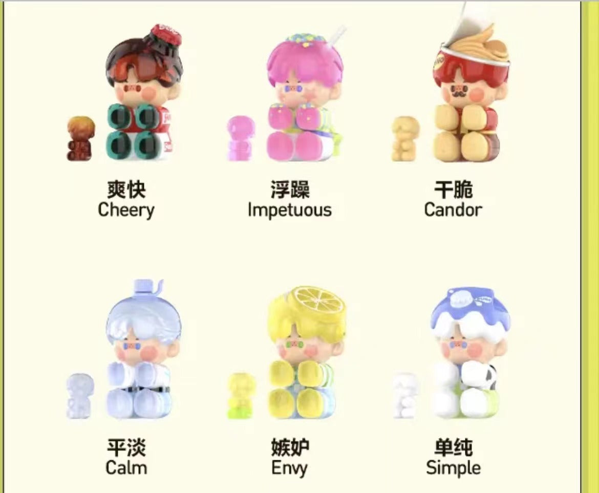 (out of print) PINO JELLY Taste&Personality Quiz Series Figures for age 15+