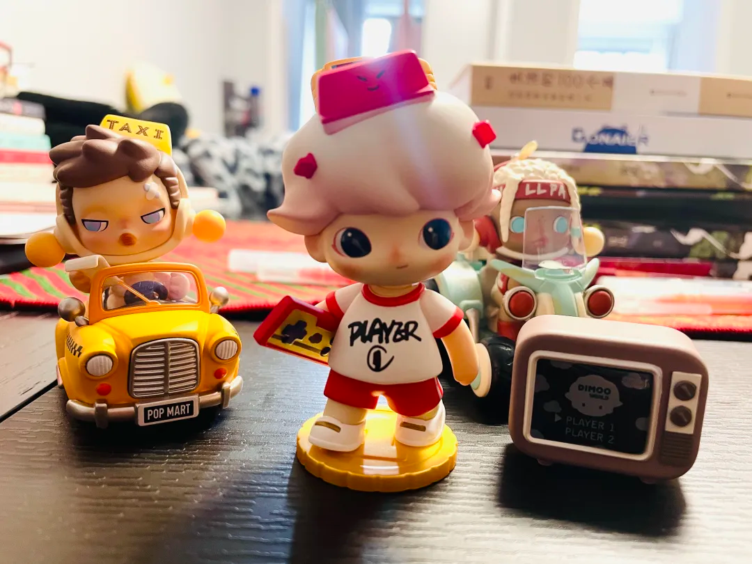 POP MART Dimoo Time Roaming Series Blind Box Doll for ages 15+