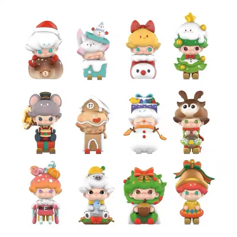 POP MART Dimoo 2019 Merry Christmas Series Blind Box Doll for ages 15+