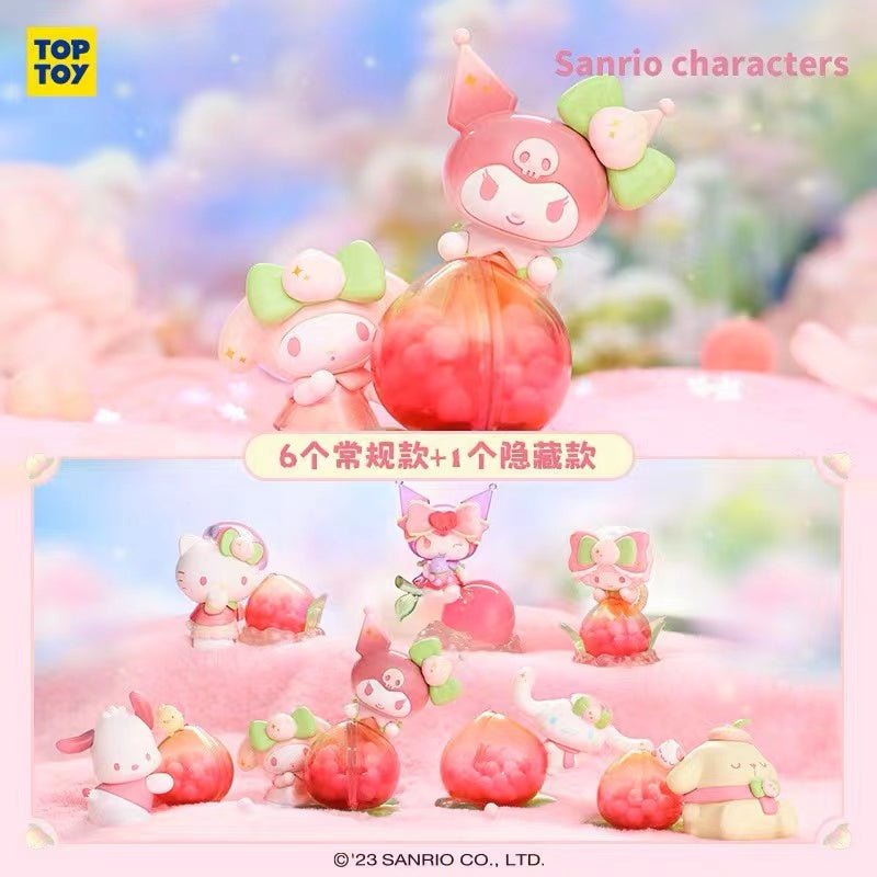 Sanrio Characters Vitality Peach Paradise Series Blind Box Doll for age 15+