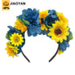 Halloween Flower Hair Bands