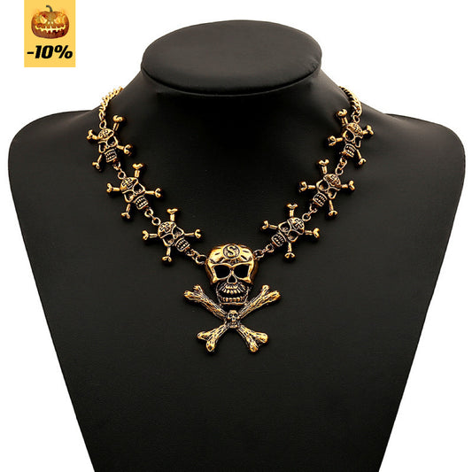 Halloween Skull Necklace