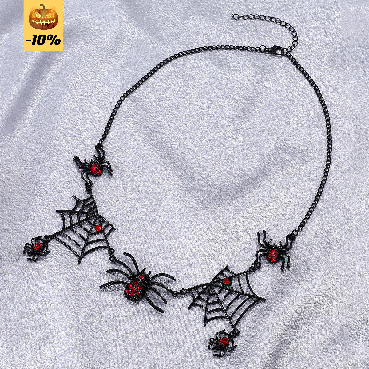 Halloween Spider Necklace