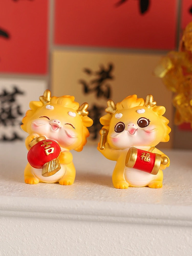 Dragon Year Golden Dragon Sending Good Fortune Series Dolls For Age 15+