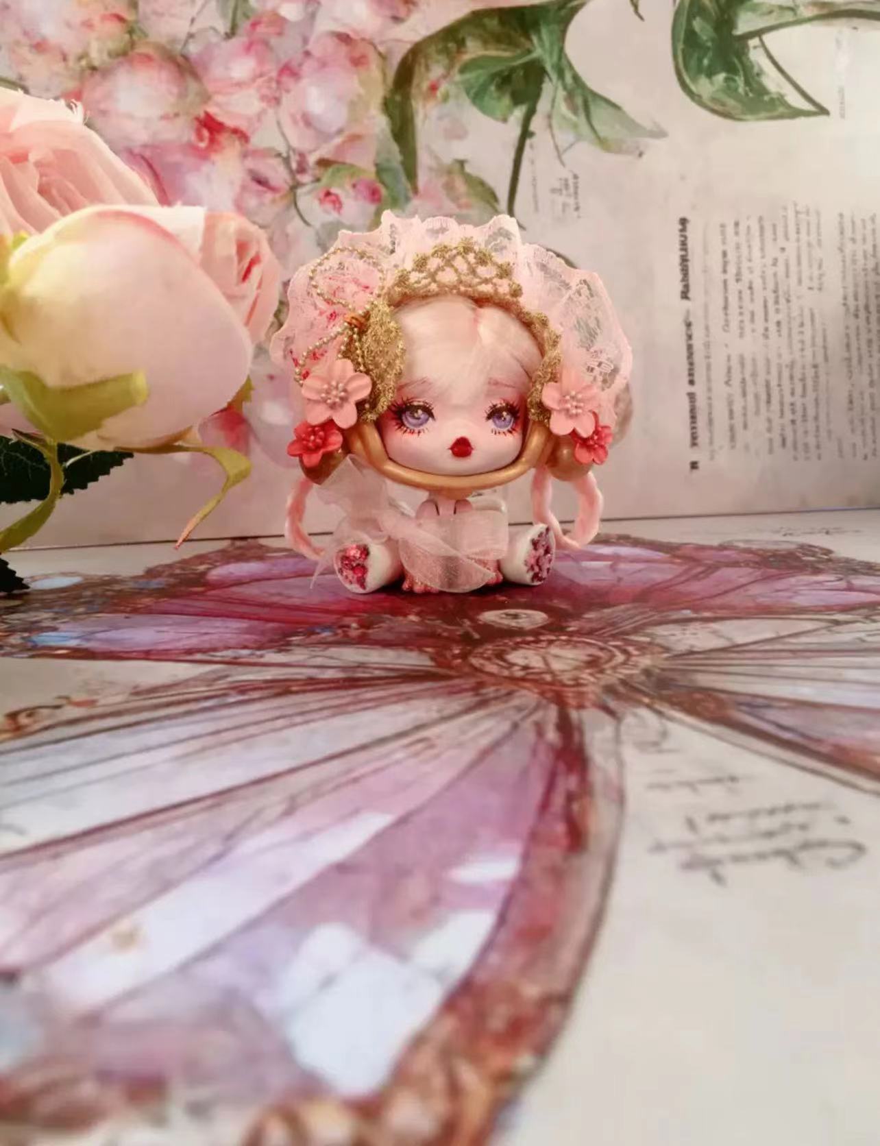 SP Flowers Host Language Redesign Doll