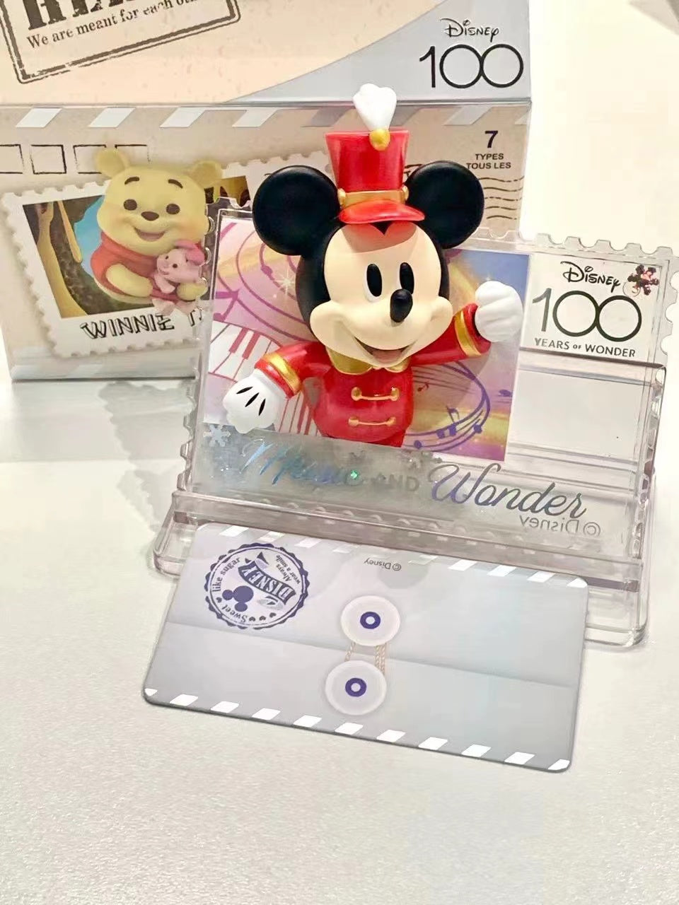 Disney 100th anniversary vintage stamp Series Blind Box For ages 15+