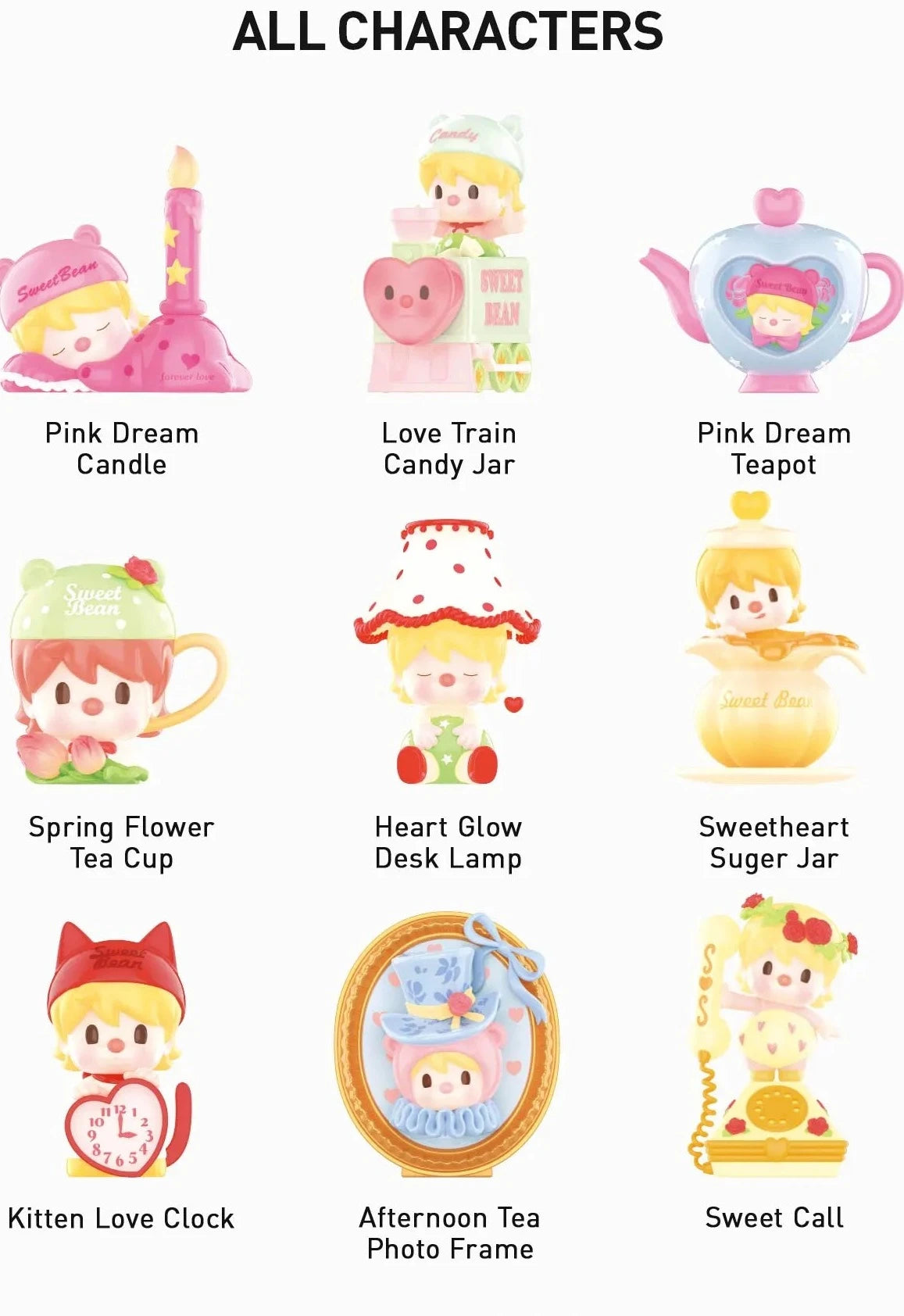 Sweet Bean Afternoon Tea Series Blind Box For Age 15+